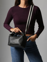 Cross Body Tas Th Logotape Tommy hilfiger Zwart th logotape AW17451-vue-porte